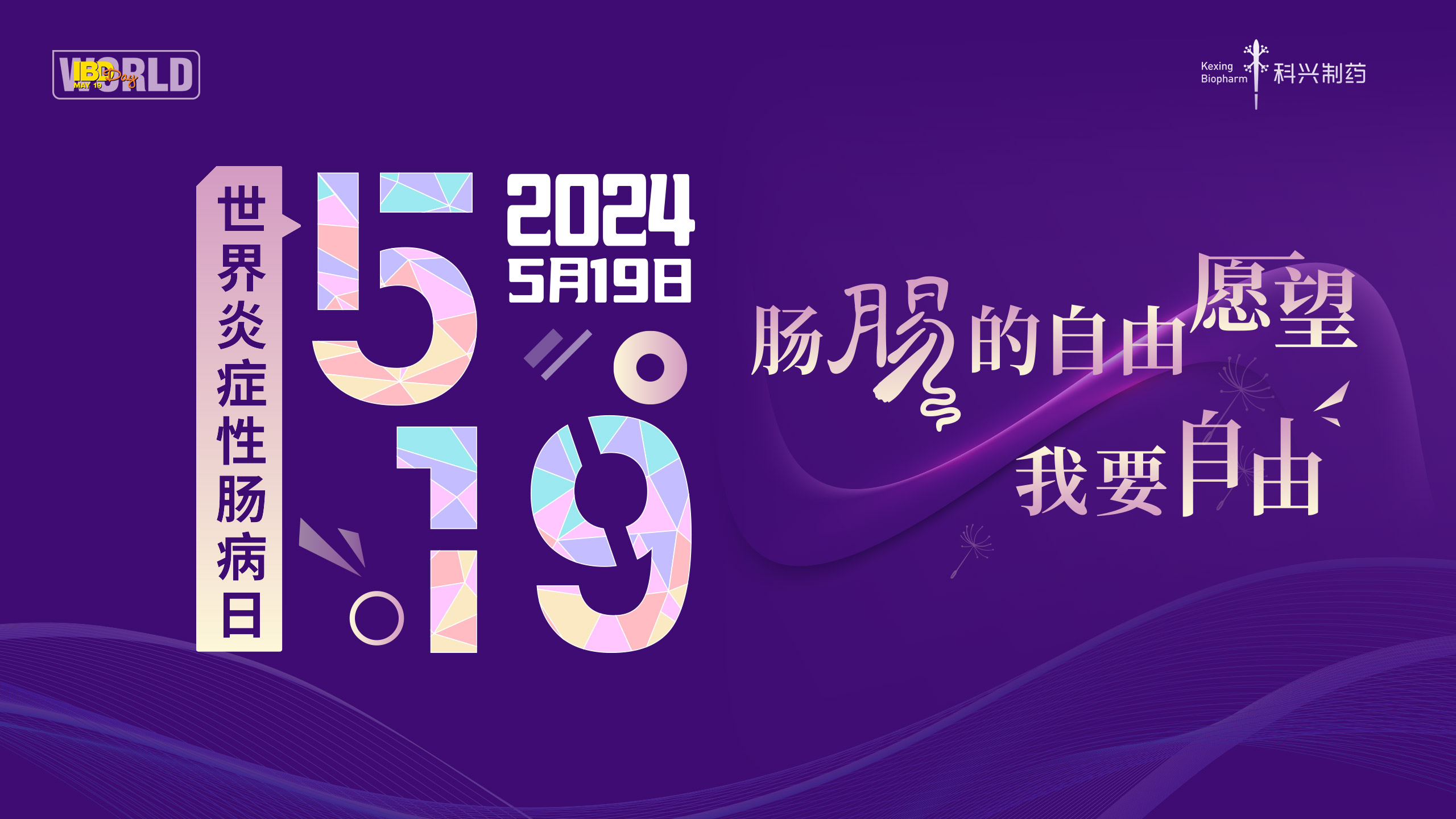 5.19世界炎癥性腸病日 | 愛在鵬城，點亮紫色